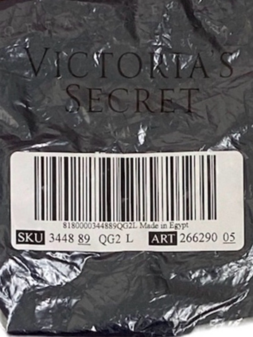 Victoria’s Secret Bikini Panty Cotton Navy Blue Size Large - Picture 2 of 4